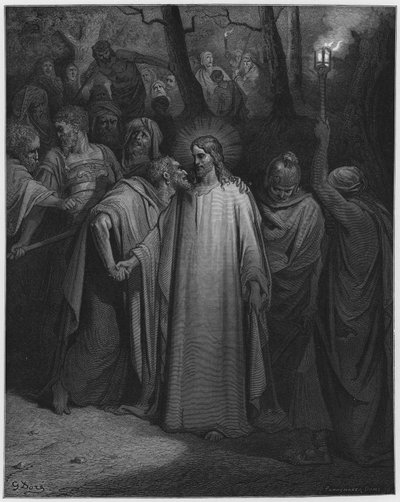The Judas Kiss by Gustave Dore
